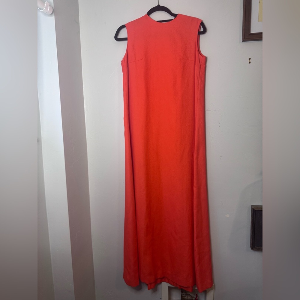 Elegant coral vintage tank Dress